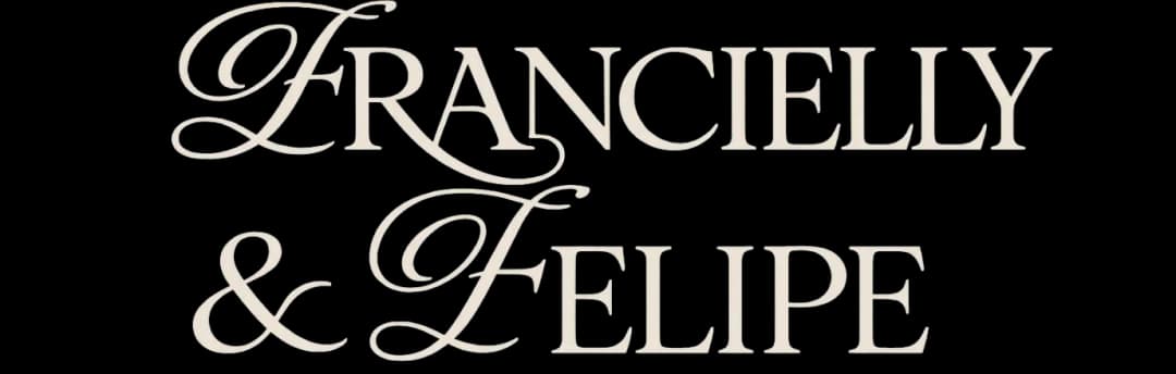 Logo Francielly e Felipe