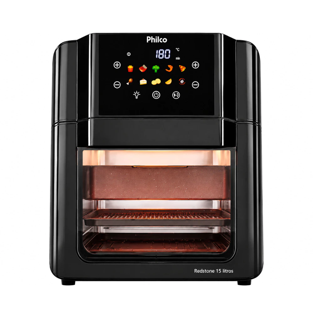 Air Fryer Fritadeira Philco 15 Litros 10 Funções 1900W PAF15C 127V