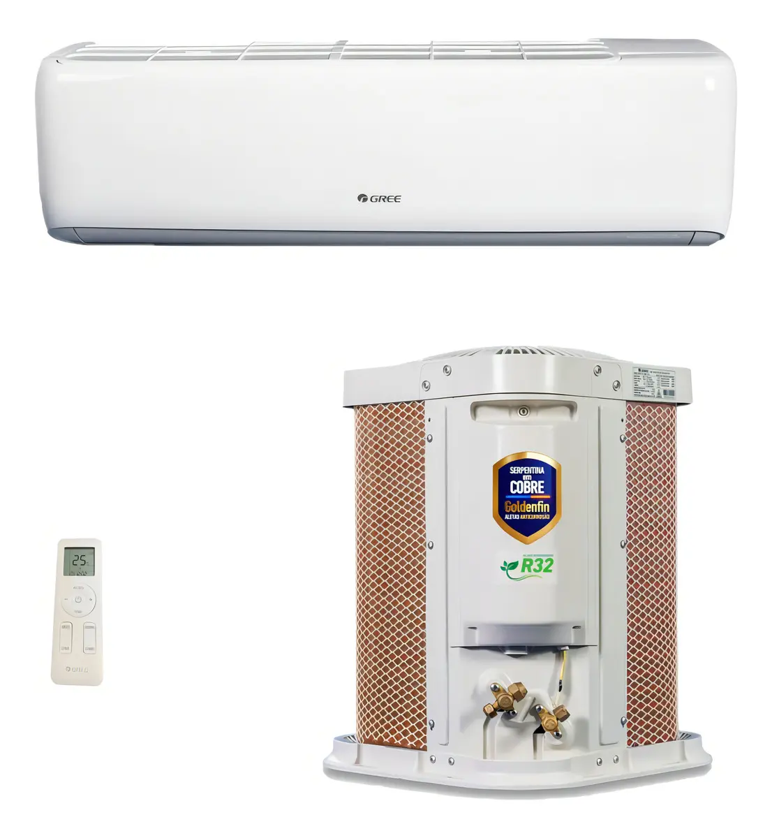 Ar Condicionado Split Gree Inverter 12000 BTU Frio G-Top Auto Wi-Fi