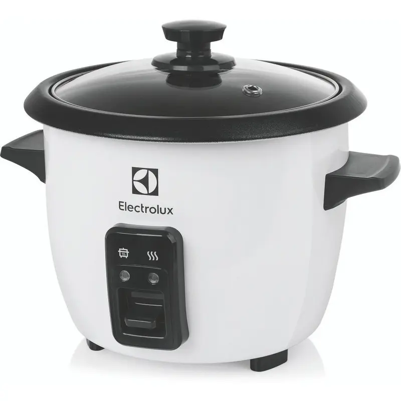 Panela de Arroz Elétrica Electrolux 1,3L Efficient RCB50 Branca
